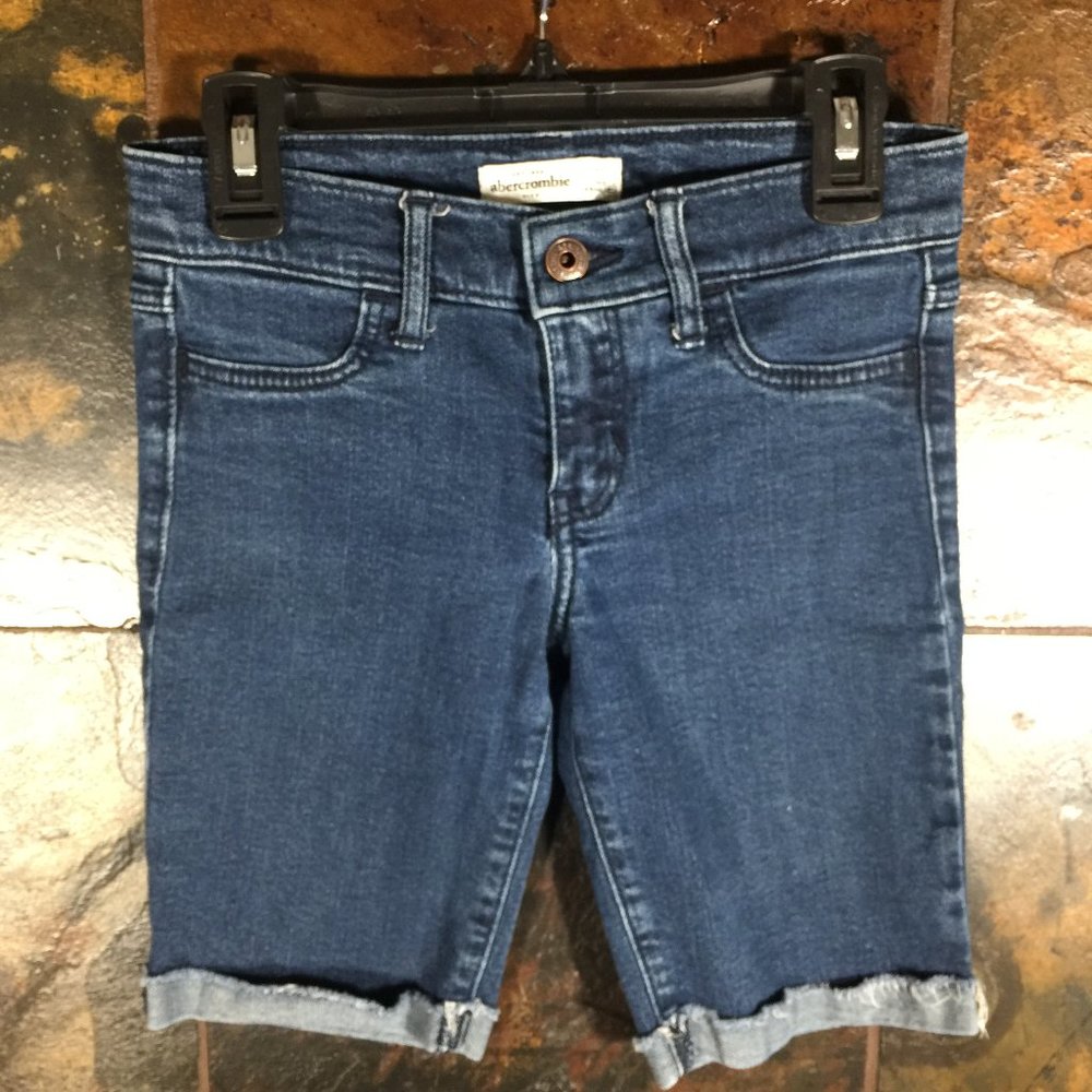 Abercrombie kids bermuda jean shorts